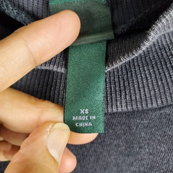 Wild Fable Tiered Long Sleeve Mineral Wash Babydoll Dress Size XS NWT - Picture 4 of 9